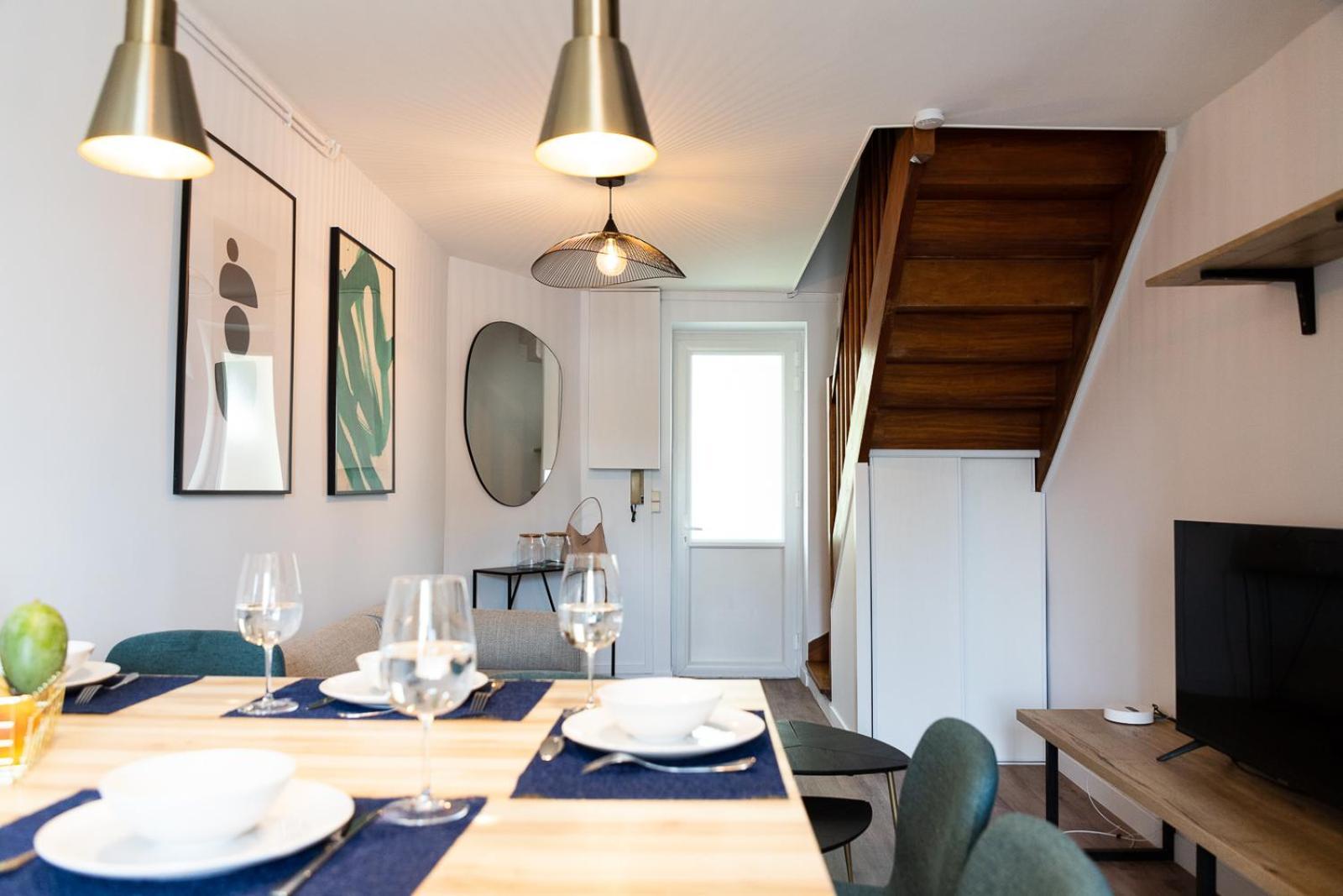 Charmant Duplex Angers Extérieur photo